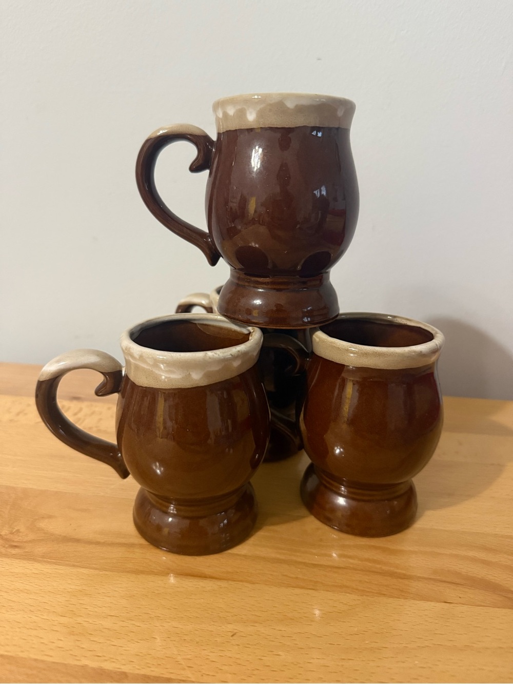 VTG Taiwan glazed mugs